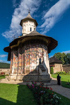 Moldovita Monastery in Bucovina, Romania