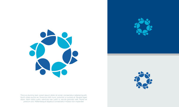 Human Resources Consulting Company, Global Community Logo	
