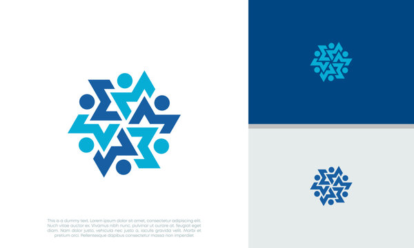 Human Resources Consulting Company, Global Community Logo	
