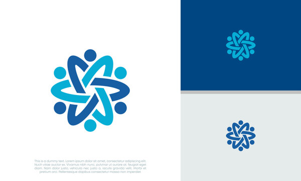 Human Resources Consulting Company, Global Community Logo	
