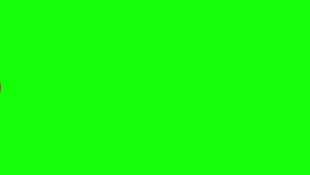 Green and White Screen on Green Screen Background Horizontal 16-9
