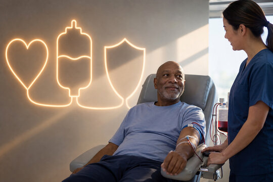 Supportive donor care conversation