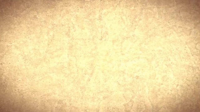 Vintage old parchment paper texture background loop video motion graphics