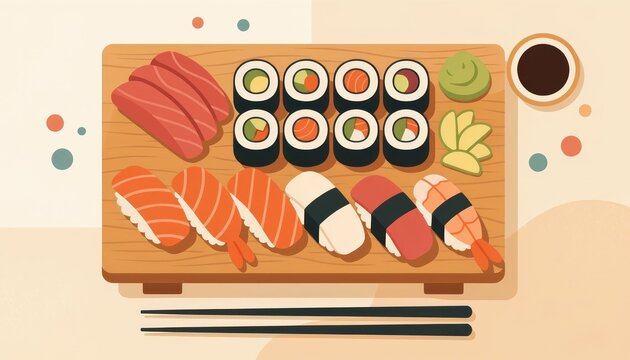 sushi roll set