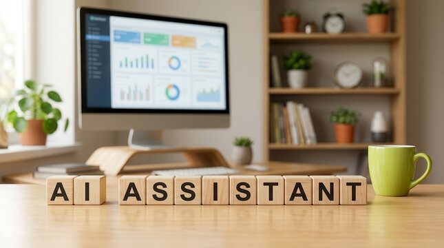 Chatbot intelligence for research and scheduling to boost productivity in a modern office.