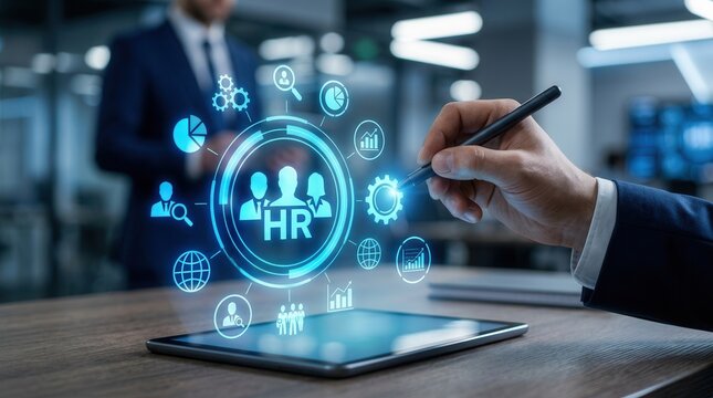 Digital HR transformation tools drive operational efficiency in recruitment and employee development.