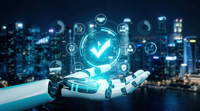 Quality assurance driven by AI through intelligent control systems and virtual assistant technology.