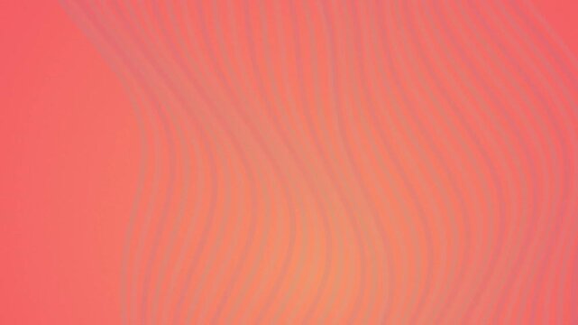 Soft coral abstract background with gentle wave pattern in a warm minimalist design style
