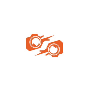 Dynamic camera icons with splash effect