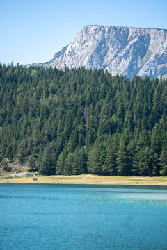 mountain lake in the mountains