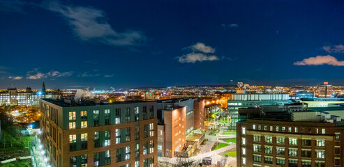Fototapeta premium Glasgow sky view