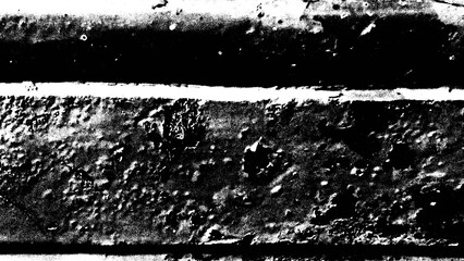 Obraz premium Distressed Black White Wood Texture, Weathered Timber Grain Surface with Rough Horizontal Bands and Grunge