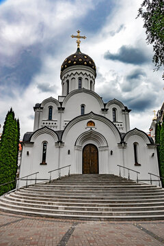 St. Nicolas church in Minsk. St. Elizabeth vonastery, Minsk, Belarus