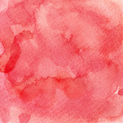 Fototapeta premium Red Watercolor Texture Paper Background