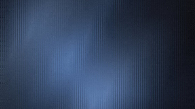 Abstract blue corrugated plastic surface with soft central light gradient design useful for background or overlay effect
