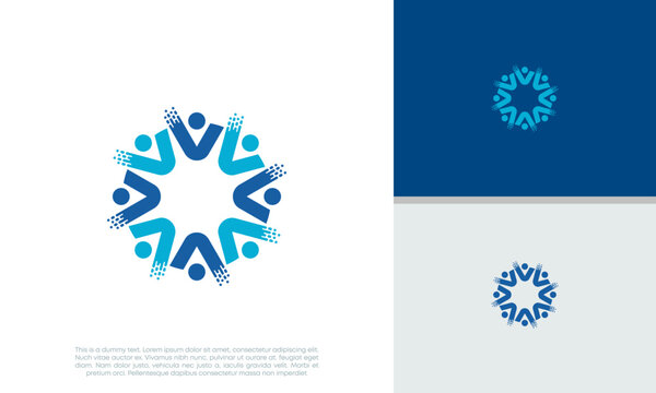 Human Resources Consulting Company, Global Community Logo	
