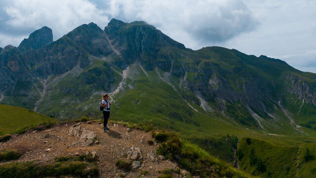  Mountain Peak View Passo Giau in the Dolomites 