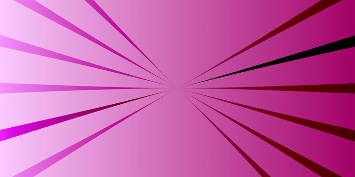 Abstract Magenta Radial Burst Background with Dynamic Black Rays and Pink Gradient