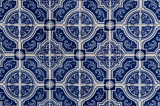 Traditional Portuguese Tile Pattern