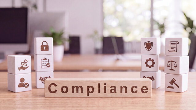 Regulatory compliance framework for business law standards and corporate risk management oversight