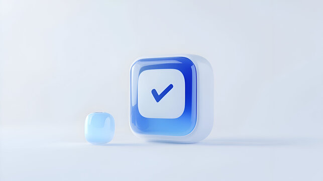 blue button on the keyboard