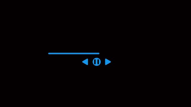 Modern Finance and Media Control Icons &ndash; Business, Money and Audio Player Symbols