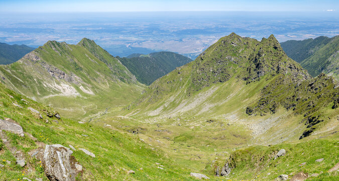 Fagaras mountains in Romania