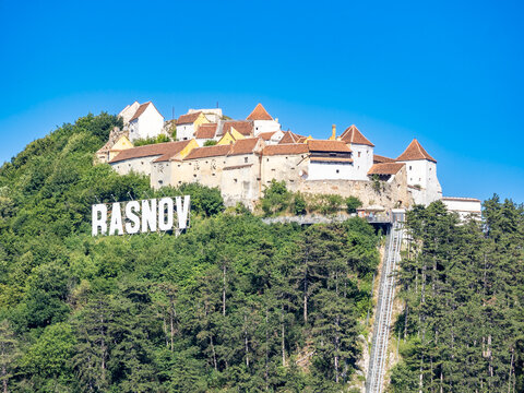 Rasnov Fortress in Romania