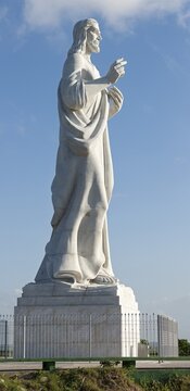 Statue of Christ, Cristo de La Habana, Havana, Cuba