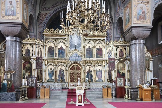 Altar, Cathedral of the Assumption, Helsinki, Finland