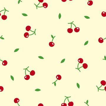 cherry seamless pattern