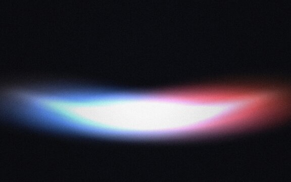 Vibrant colorful gradient light streak arc background