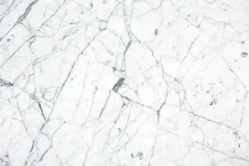 Fotobehang Marmer White marble pattern texture natural background.  © Dmytro Synelnychenko
