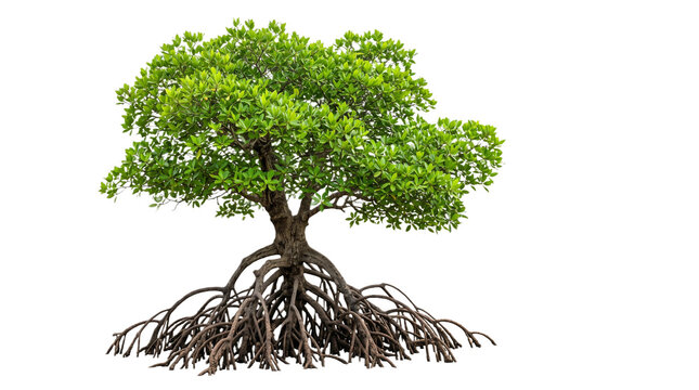 Mangrove Tree Botanical Cutout mangrove tree isolated on white background cutout image and isolated on transparent background