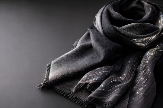 Smart Scarf with Fiber Optic Textile Technology