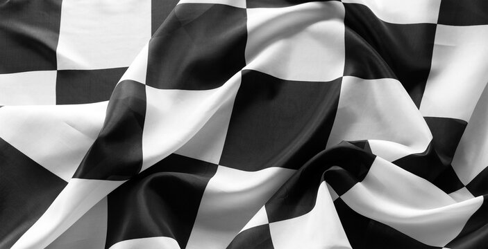 Checkered racing flag