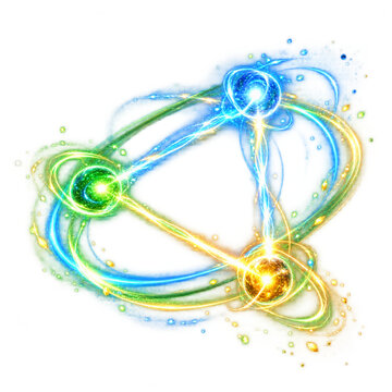 Teamwork orbit light effect