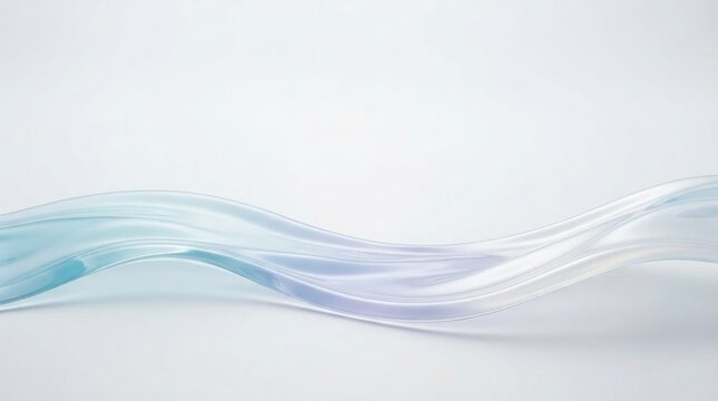 Abstract background featuring smooth flowing blue and white lines creating a soft wave motion on a clean light backdrop