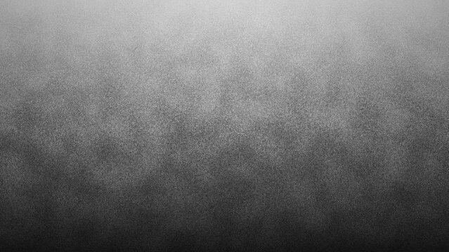 Black and white grainy abstract textured background with linear vertical gradient from top to bottom