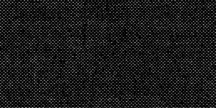 Vector fabric texture. Distressed texture of weaving fabric. Grunge background. Abstract halftone vector illustration. 