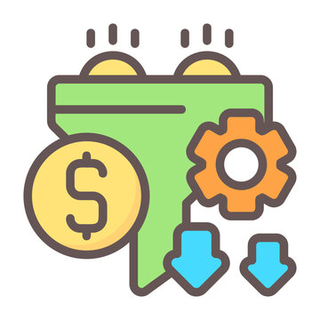 Marketing Funnel Icon