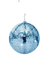 Fototapeta premium Disco ball shiny reflective sphere decoration.