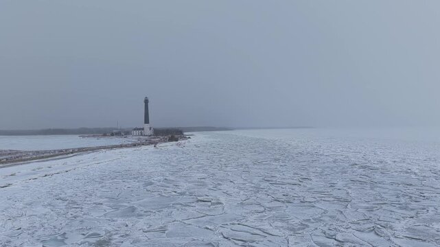 Finland Baltic Saaremaa Island S&auml;&auml;re Laht S&otilde;rve Lighthouse and Beach Kura Kurk Sea Looduskaitseala Nature Reserve
