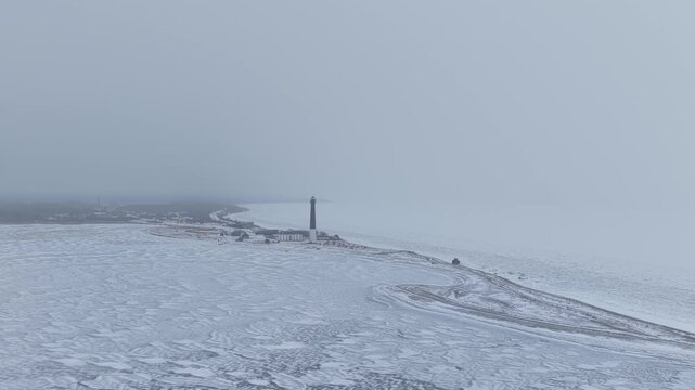 Finland Baltic Saaremaa Island S&auml;&auml;re Laht S&otilde;rve Lighthouse and Beach Kura Kurk Sea Looduskaitseala Nature Reserve