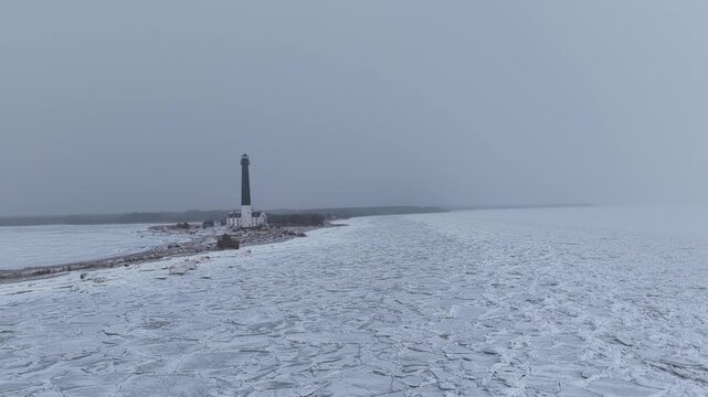 Finland Baltic Saaremaa Island S&auml;&auml;re Laht S&otilde;rve Lighthouse and Beach Kura Kurk Sea Looduskaitseala Nature Reserve