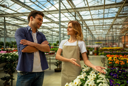 Flower Shop Customer Consultation.