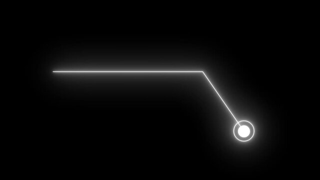 Neon glowing callout elements and HUD graphics. Neon callout elements designed highlighting and user interface projects. black background with alpha channel.