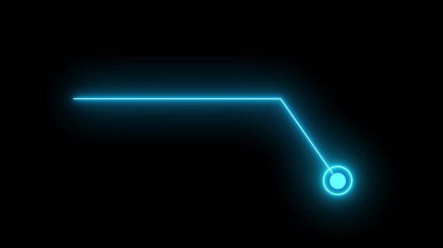 Neon glowing callout elements and HUD graphics. Neon callout elements designed highlighting and user interface projects. black background with alpha channel.