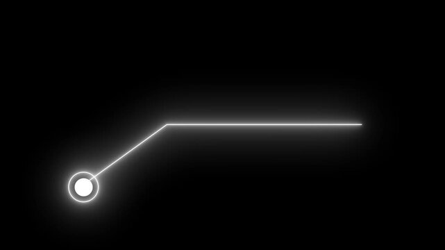 Neon glowing callout elements and HUD graphics. Neon callout elements designed highlighting and user interface projects. black background with alpha channel.