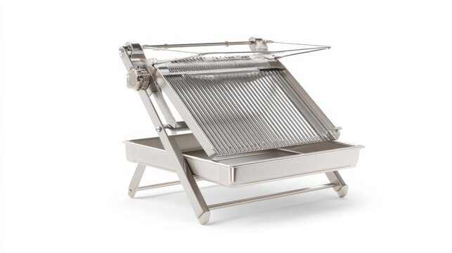 Professional mandoline food slicer product render on white
